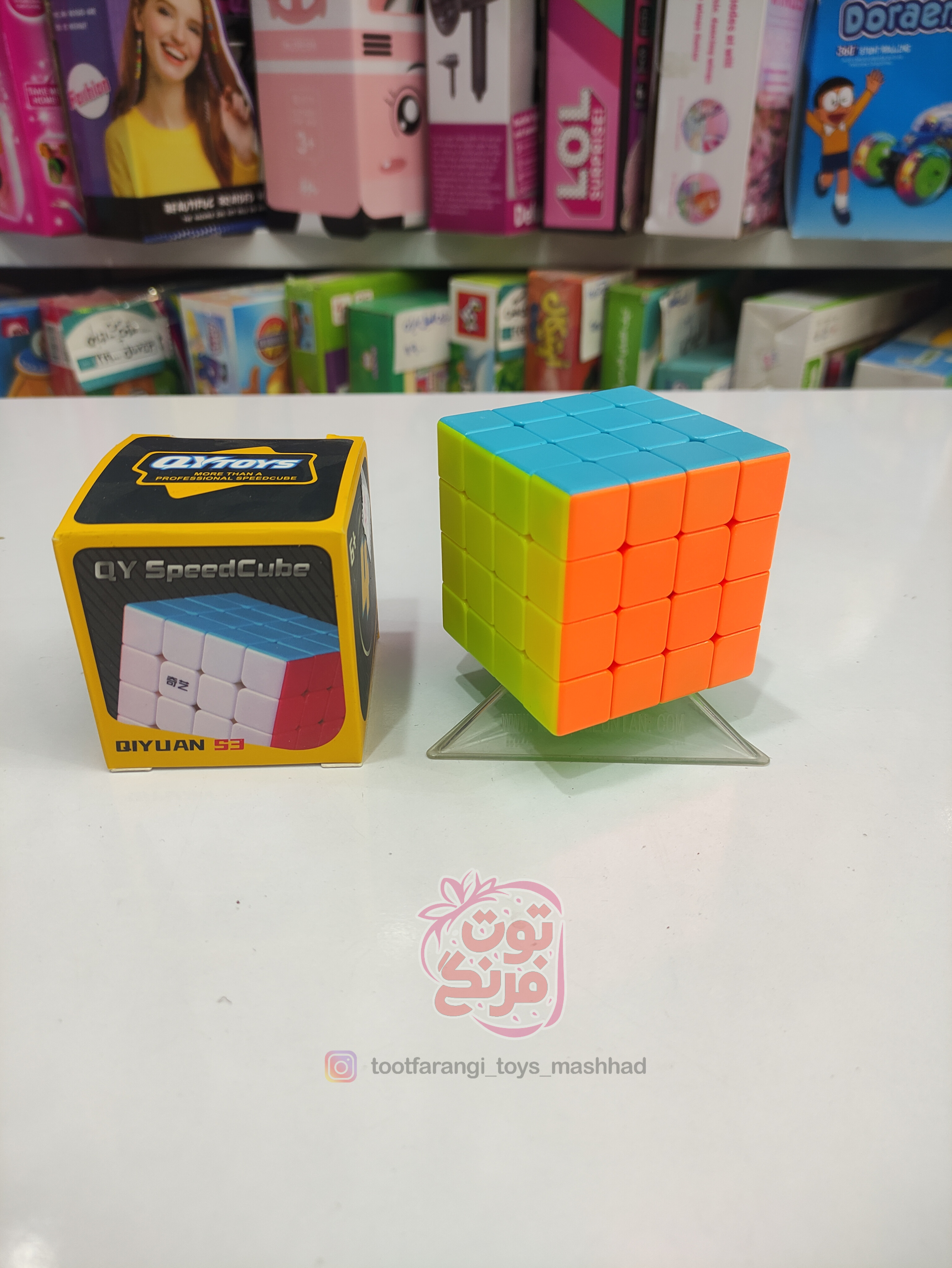 مکعب روبیک۴×۴×۴ ‌چهار در چهار کای وای EQY953