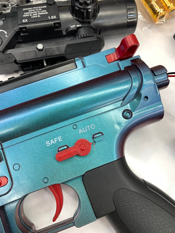 تفنگ ( اسلحه) M416 شارژی پوکه پران ۱۰۰ سانتی متری مکانیکی و برقی