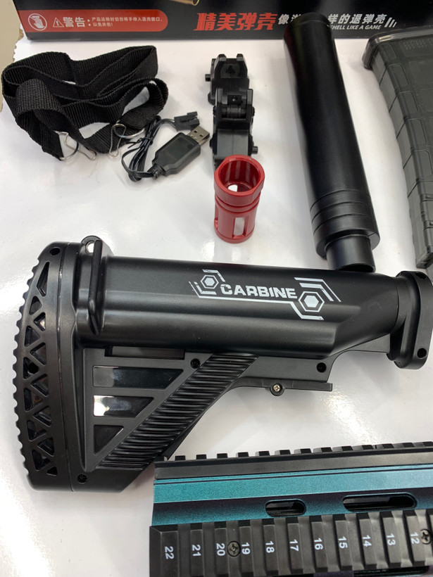 تفنگ ( اسلحه) M416 شارژی پوکه پران ۱۰۰ سانتی متری مکانیکی و برقی